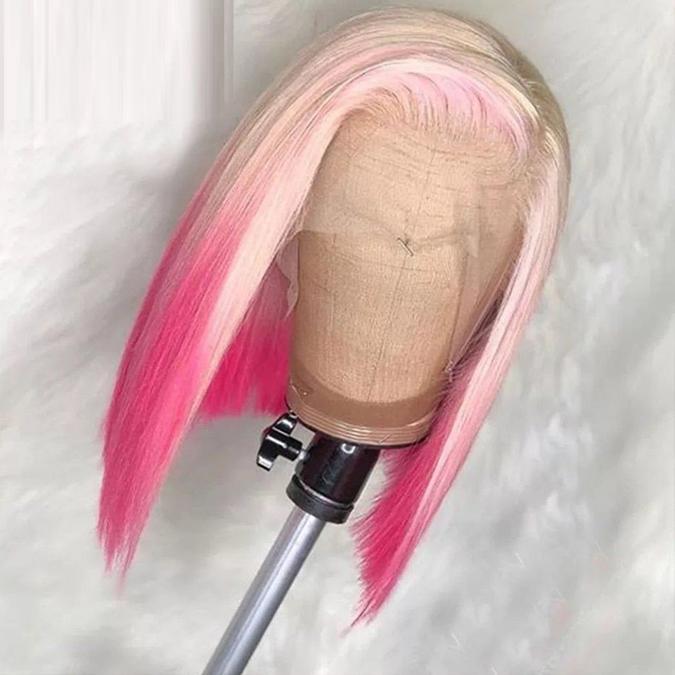 Gradient Front Lace Semi-machine-made High-quality Human Hair - pokemaa03a403163762124bdb14c296d59373c