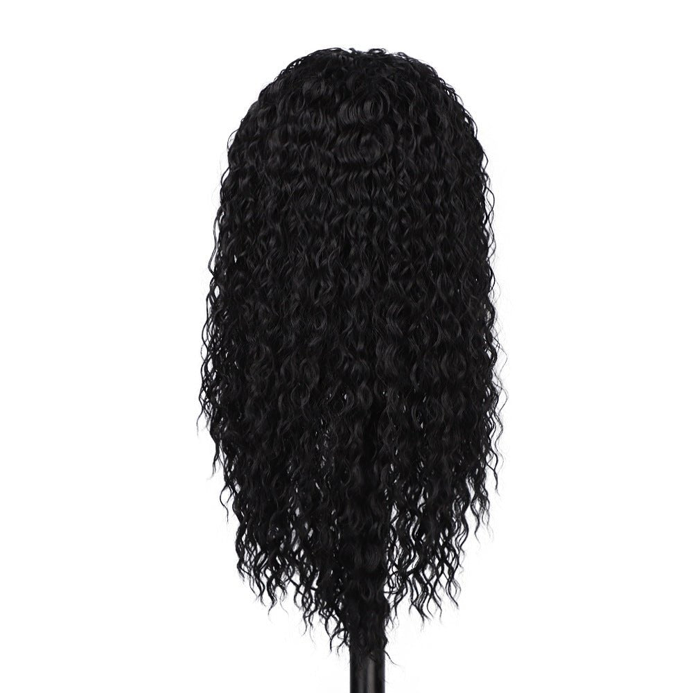 Hair Band Wig Ladies Chemical Fiber Wig - pokema4ac0e19219373fff3a98d66097e5c7c2