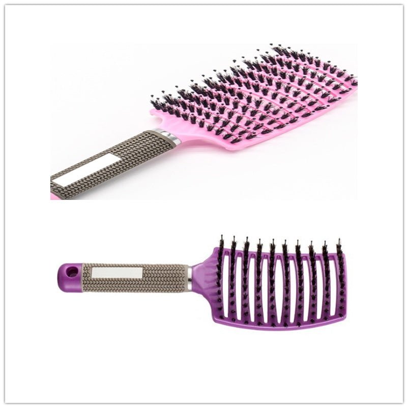Hairbrush Anti Klit Brushy Haarborstel Women Detangler Hair Brush Bristle Nylon Scalp Massage Teaser Hair Brush Comb - pokemacdfcb6f2e632344727cbc322bf76f893