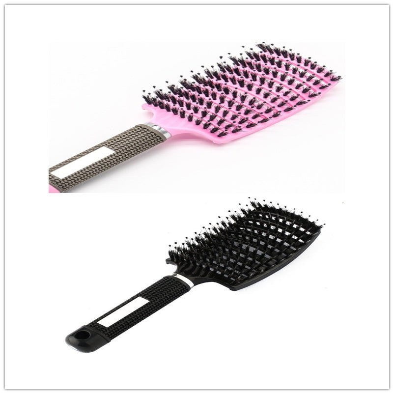 Hairbrush Anti Klit Brushy Haarborstel Women Detangler Hair Brush Bristle Nylon Scalp Massage Teaser Hair Brush Comb - pokema2b2298c8d0c987f9246912d3373471d8