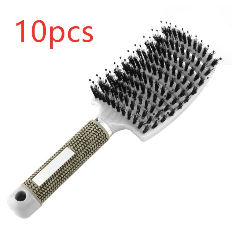 Hairbrush Anti Klit Brushy Haarborstel Women Detangler Hair Brush Bristle Nylon Scalp Massage Teaser Hair Brush Comb - pokemafef2a4411e2b70177075ab4ad5f68e43
