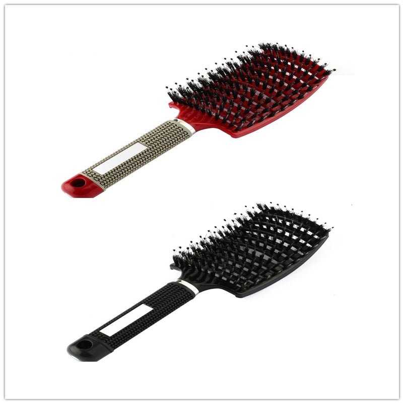 Hairbrush Anti Klit Brushy Haarborstel Women Detangler Hair Brush Bristle Nylon Scalp Massage Teaser Hair Brush Comb - pokema469b765e87345d47acef43224a0d398c