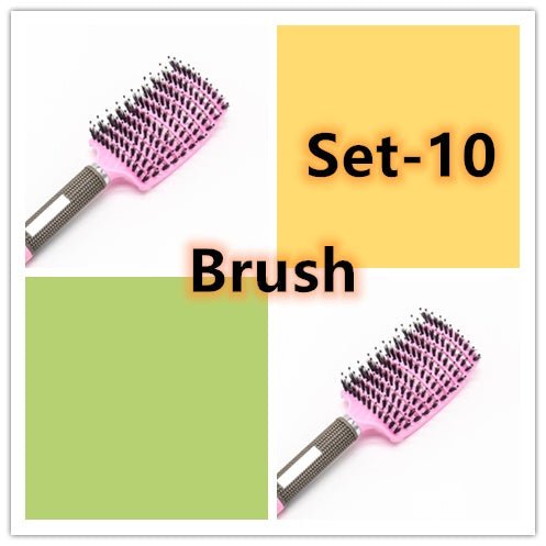Hairbrush Anti Klit Brushy Haarborstel Women Detangler Hair Brush Bristle Nylon Scalp Massage Teaser Hair Brush Comb - pokema47efd48d3d51ed59f46f0d3145c863d6