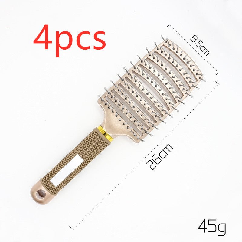 Hairbrush Anti Klit Brushy Haarborstel Women Detangler Hair Brush Bristle Nylon Scalp Massage Teaser Hair Brush Comb - pokemadb00519d4d297e0b062039d551778ce7