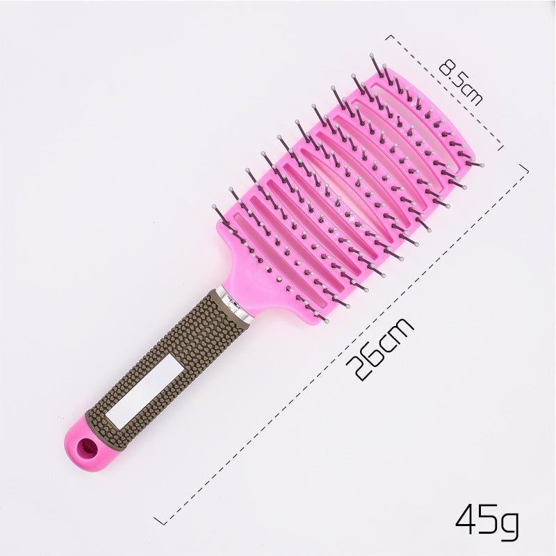 Hairbrush Anti Klit Brushy Haarborstel Women Detangler Hair Brush Bristle Nylon Scalp Massage Teaser Hair Brush Comb - pokema1e5c8d916cfb4186b68452385f932a3f