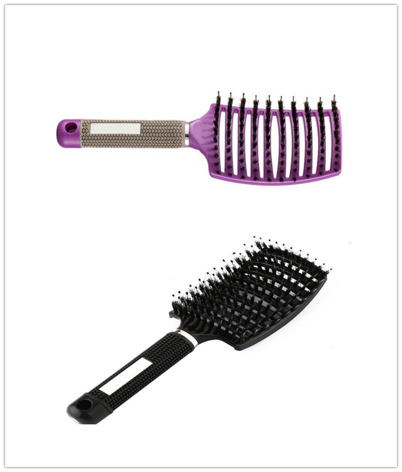 Hairbrush Anti Klit Brushy Haarborstel Women Detangler Hair Brush Bristle Nylon Scalp Massage Teaser Hair Brush Comb - pokema7e184057c8734e0ef58dfde9c606986d