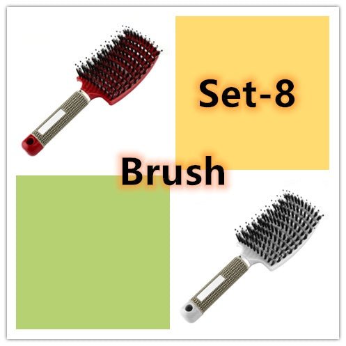 Hairbrush Anti Klit Brushy Haarborstel Women Detangler Hair Brush Bristle Nylon Scalp Massage Teaser Hair Brush Comb - pokemac075323d098426fc297573a5894a181e