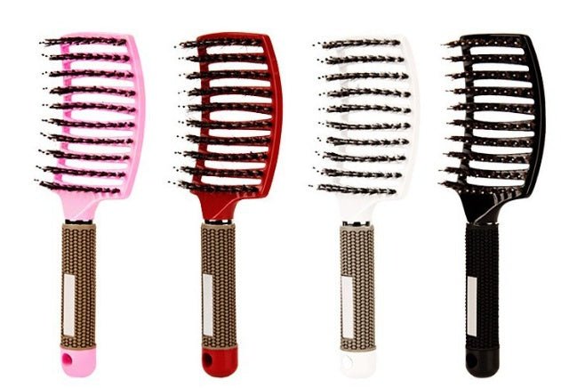Hairbrush Anti Klit Brushy Haarborstel Women Detangler Hair Brush Bristle Nylon Scalp Massage Teaser Hair Brush Comb - pokemaeb42bf0552bfc7b1df8e1f7dae1294ae