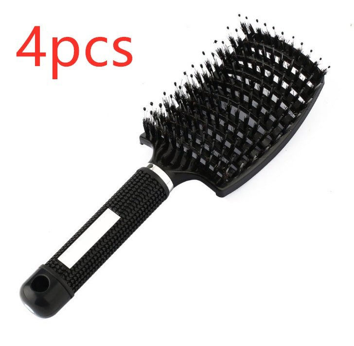 Hairbrush Anti Klit Brushy Haarborstel Women Detangler Hair Brush Bristle Nylon Scalp Massage Teaser Hair Brush Comb - pokemaf599abc215c69a94033666738a7286ba