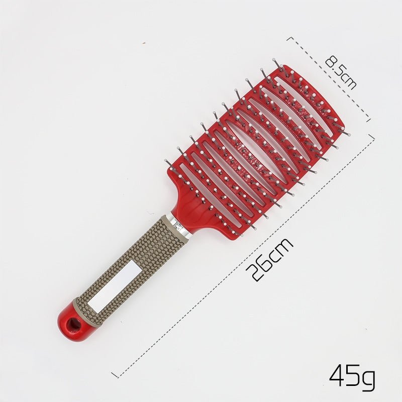 Hairbrush Anti Klit Brushy Haarborstel Women Detangler Hair Brush Bristle Nylon Scalp Massage Teaser Hair Brush Comb - pokema5ab0d87f74c019dbf1f3b19333228a85