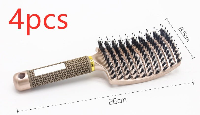 Hairbrush Anti Klit Brushy Haarborstel Women Detangler Hair Brush Bristle Nylon Scalp Massage Teaser Hair Brush Comb - pokema130f3bea546ee0254573e4cfae4a9f8b