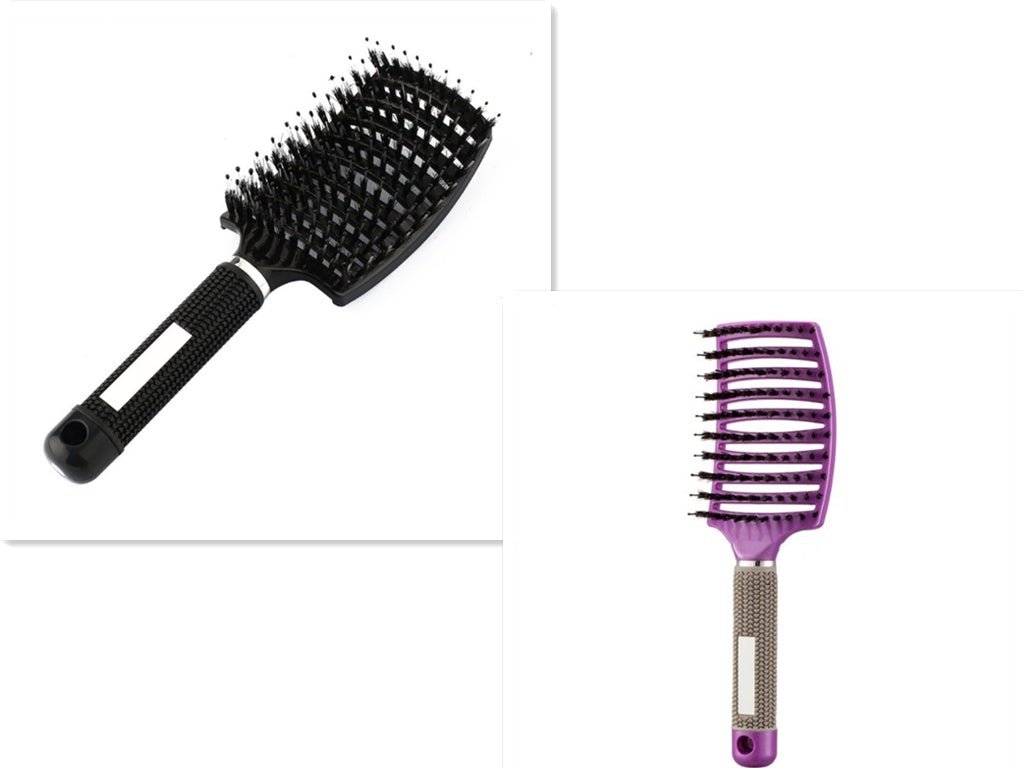 Hairbrush Anti Klit Brushy Haarborstel Women Detangler Hair Brush Bristle Nylon Scalp Massage Teaser Hair Brush Comb - pokema9f293ca109e8e43f0254a16e853b72c5