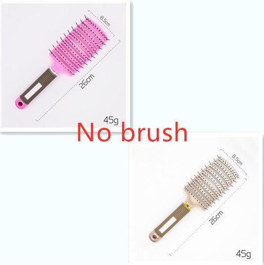 Hairbrush Anti Klit Brushy Haarborstel Women Detangler Hair Brush Bristle Nylon Scalp Massage Teaser Hair Brush Comb - pokema6c466bbfbe0d811a21b29307955f9229