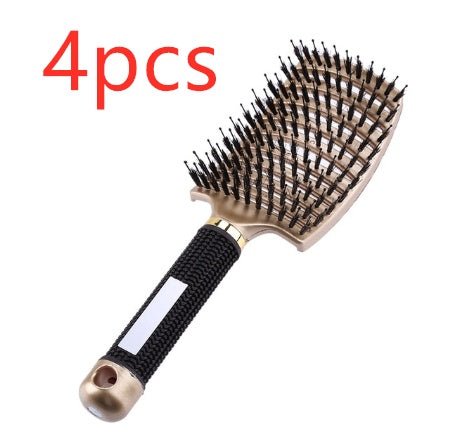 Hairbrush Anti Klit Brushy Haarborstel Women Detangler Hair Brush Bristle Nylon Scalp Massage Teaser Hair Brush Comb - pokema88ffc0619e0c865c22f43118fb6f15e0