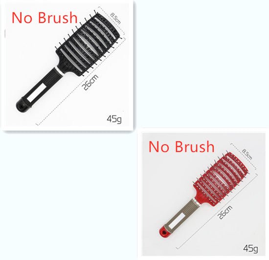 Hairbrush Anti Klit Brushy Haarborstel Women Detangler Hair Brush Bristle Nylon Scalp Massage Teaser Hair Brush Comb - pokema8b1700c84c175ed361dfe46710f814f2
