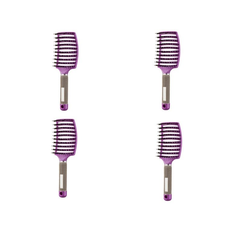 Hairbrush Anti Klit Brushy Haarborstel Women Detangler Hair Brush Bristle Nylon Scalp Massage Teaser Hair Brush Comb - pokema1b2861705d3871bee9122b6bf81474a1