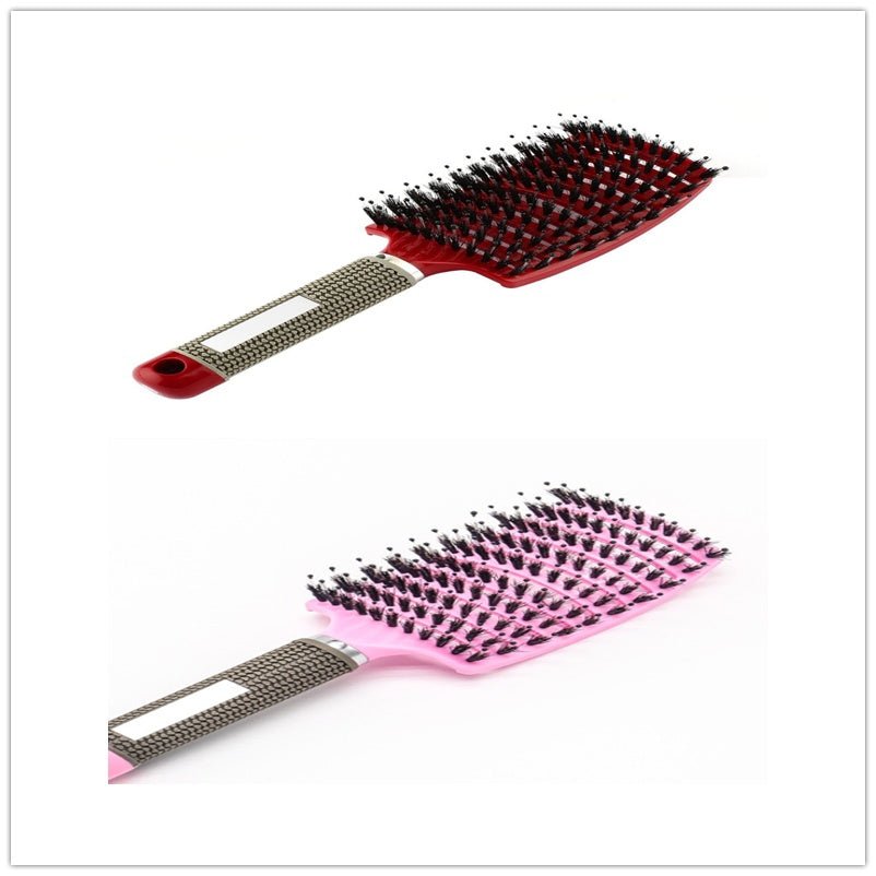 Hairbrush Anti Klit Brushy Haarborstel Women Detangler Hair Brush Bristle Nylon Scalp Massage Teaser Hair Brush Comb - pokema2164d05ecdfa9f19a87e9afa043e8eaf