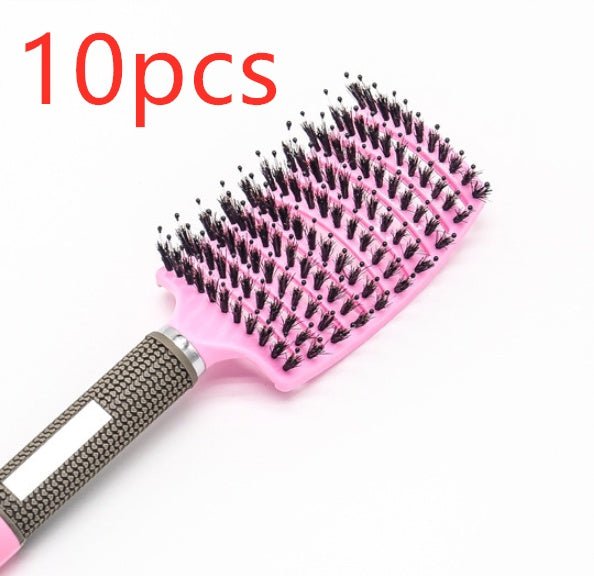 Hairbrush Anti Klit Brushy Haarborstel Women Detangler Hair Brush Bristle Nylon Scalp Massage Teaser Hair Brush Comb - pokema63b4768a919feadb8555d6d4409cccc3