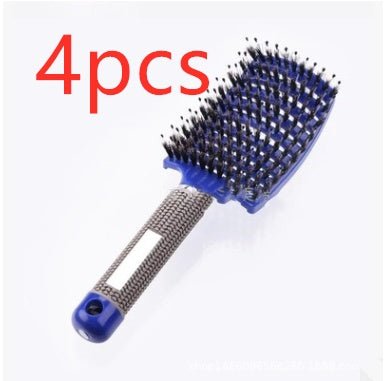 Hairbrush Anti Klit Brushy Haarborstel Women Detangler Hair Brush Bristle Nylon Scalp Massage Teaser Hair Brush Comb - pokema47ce803e203a90010883f60c4280cc3d