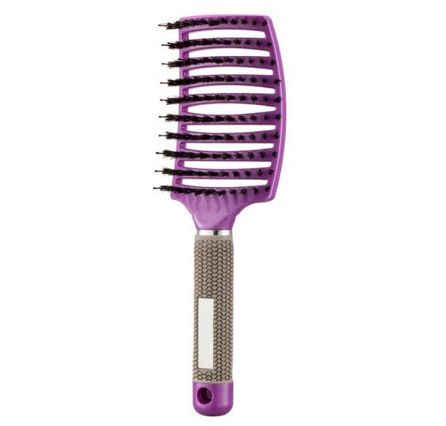 Hairbrush Anti Klit Brushy Haarborstel Women Detangler Hair Brush Bristle Nylon Scalp Massage Teaser Hair Brush Comb - pokemae1c33eb4ffbcde71177847fcdaa19de4