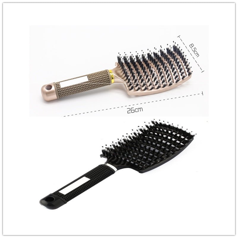 Hairbrush Anti Klit Brushy Haarborstel Women Detangler Hair Brush Bristle Nylon Scalp Massage Teaser Hair Brush Comb - pokemac9ebee04916dcb1105d35a256fc76b14