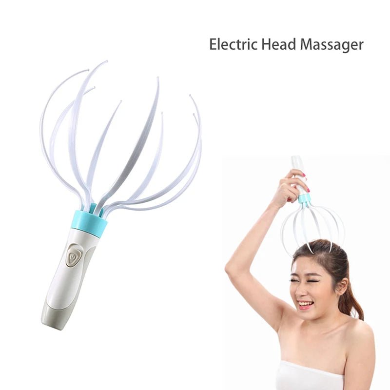Head Massager Scalp Vibration Massage Eight Claw Electric Household Massager Head Masager Body Care - pokema31f017351db49137701e7d2250066cc3