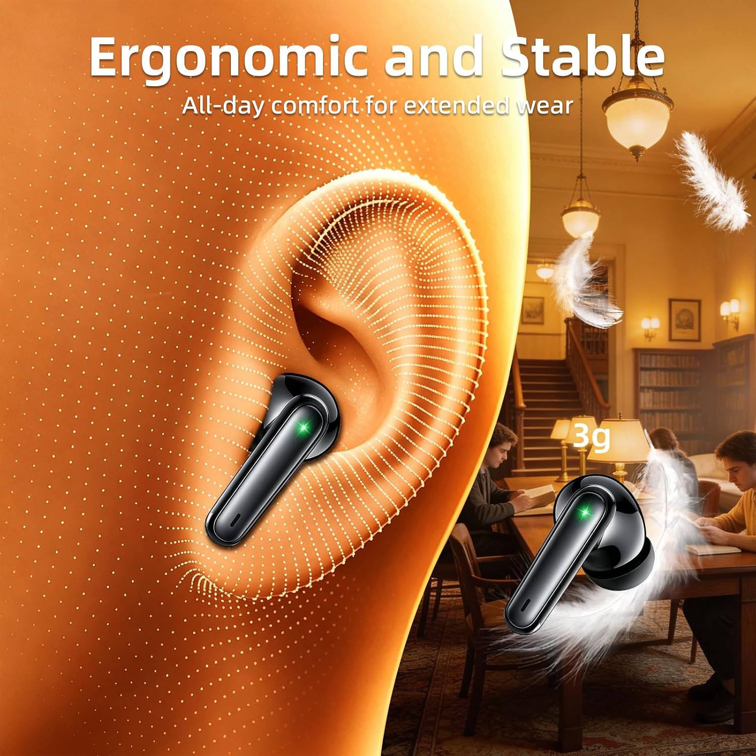 Headphones Bluetooth 6.0 Wireless Earbuds, HiFi Ear Buds, Air Pro 4, 3g Lite Earphones ENC Noise Cancelling and AI Chip Wireless Headphones, IP7 for iPhone Samsung Google Android iPad Adults Student - pokemaHeadphones Bluetooth 6.0 Wireless Earbuds, HiFi Ear Buds, Air Pro 4, 3g Lite Earphones ENC Noise Cancelling and AI Chip Wireless Headphones, IP7 for iPhone Samsung Google Android iPad Adults Student