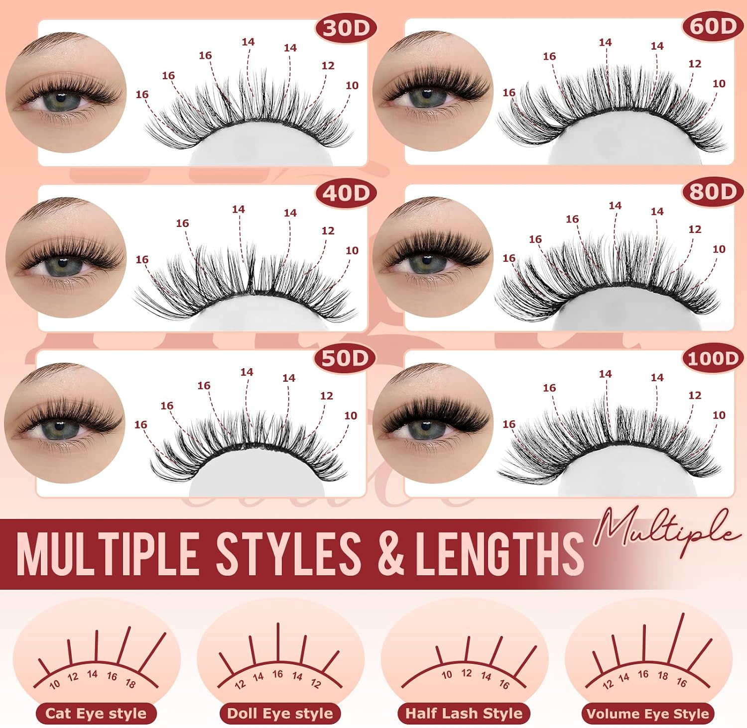 Higu clace Lash-Clusters-Kit 580pcs Eyelash Clusters 6 Styles Mixed 10-18MM,Natural Lash Extension Kit with Bond and Tweezer, Easy to Use, Can DIY at Home,for Daily Wear(30D+40D+50D+60D+80D+100D) - pokemaHigu clace Lash-Clusters-Kit 580pcs Eyelash Clusters 6 Styles Mixed 10-18MM,Natural Lash Extension Kit with Bond and Tweezer, Easy to Use, Can DIY at Home,for Daily Wear(30D+40D+50D+60D+80D+100D)
