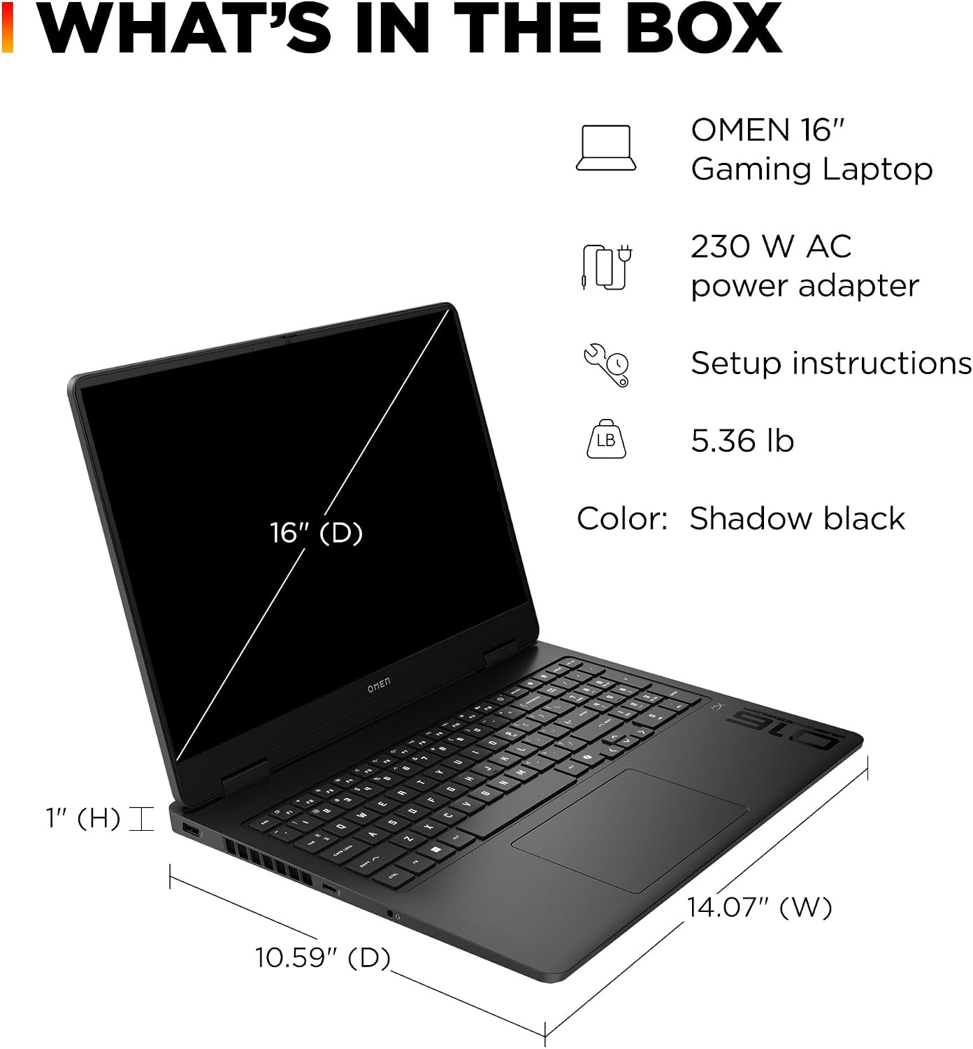 HP OMEN 16 Gaming Laptop, Intel Core 7-240H, 32GB DDR5, 1TB SSD, NVIDIA GeForce RTX 5070 GPU (8GB GDDR7), 2K IPS sRGB 144Hz VRR Display (1920x1200), Windows 11 Home, Shadow Black (16-am0030ca) - pokemaHP OMEN 16 Gaming Laptop, Intel Core 7-240H, 32GB DDR5, 1TB SSD, NVIDIA GeForce RTX 5070 GPU (8GB GDDR7), 2K IPS sRGB 144Hz VRR Display (1920x1200), Windows 11 Home, Shadow Black (16-am0030ca)