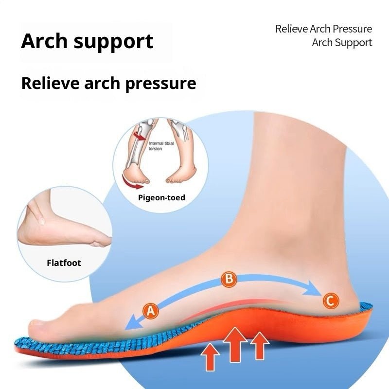 Insole For Flat-foot Correction Pure Blue - pokema4fc8cfe9f94cec5174841b673fa89a7e