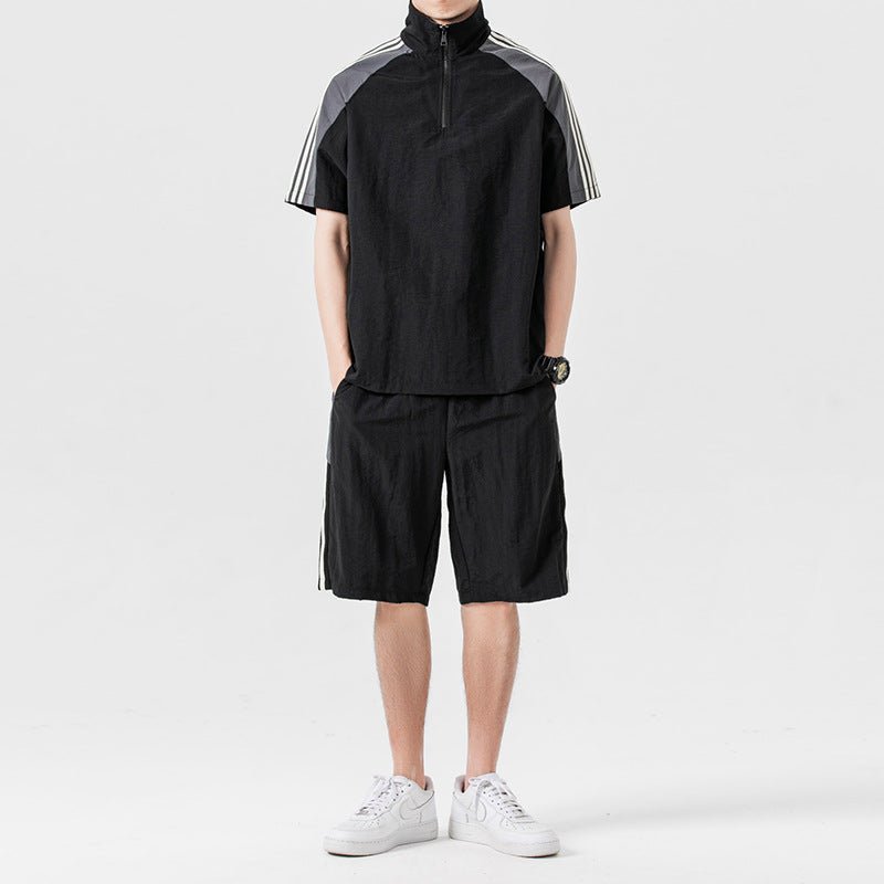 Japanese-style Retro Leisure Suit Shorts Sports - pokemaaa52656b72ca38ab0f79b84f07dc9643