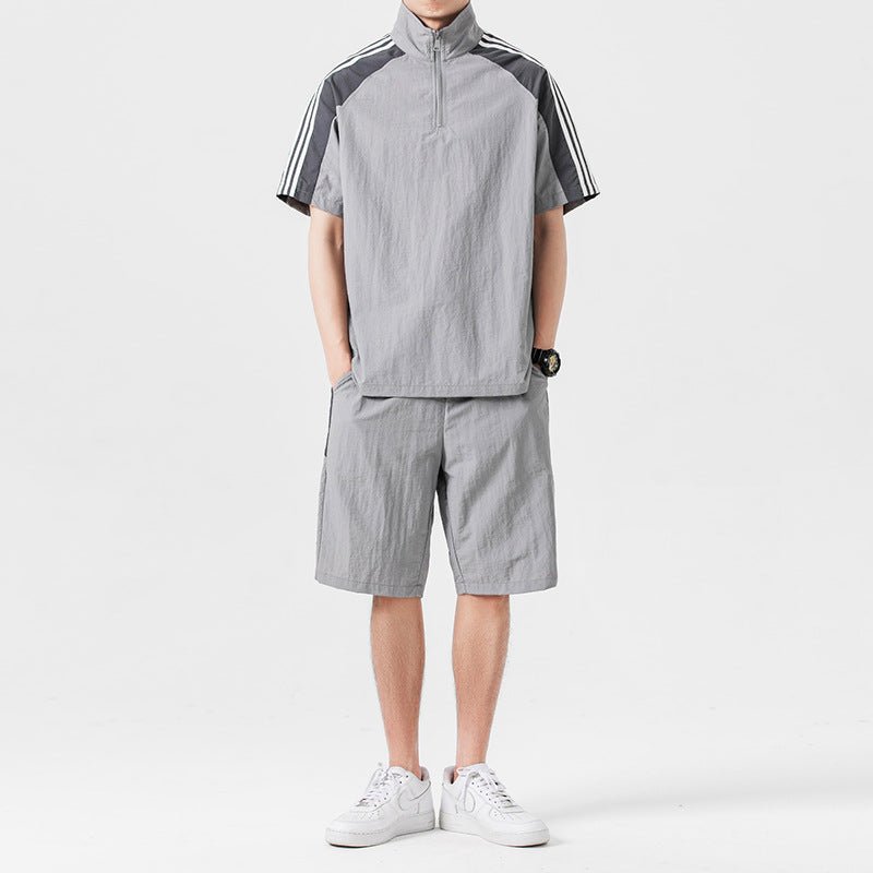 Japanese-style Retro Leisure Suit Shorts Sports - pokemae35d6f66ee039e30b52501503fd2a3a0
