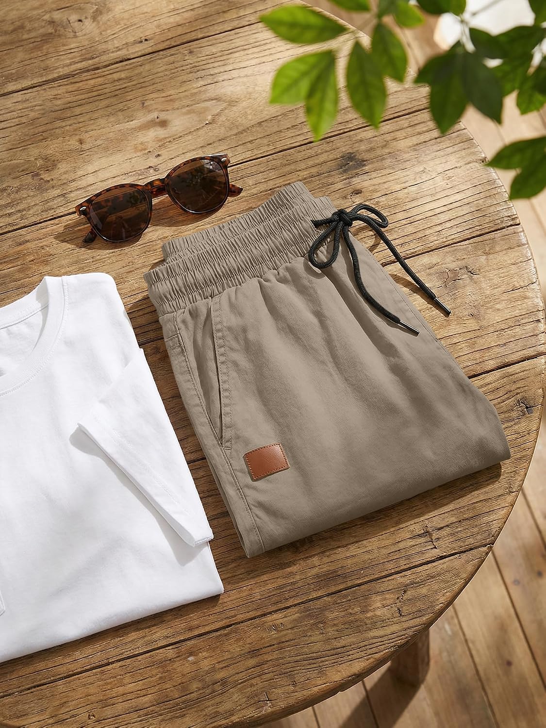 JMIERR Men's Drawstring Shorts Casual Twill Chino Shorts with Pockets | Workout, Summer, Stretch, Cotton, Golf, Elastic Waist, Beach, Relaxed Fit, Big Tall, Hawaiian, Jogger Shorts - pokemaJMIERR Men's Drawstring Shorts Casual Twill Chino Shorts with Pockets | Workout, Summer, Stretch, Cotton, Golf, Elastic Waist, Beach, Relaxed Fit, Big Tall, Hawaiian, Jogger Shorts