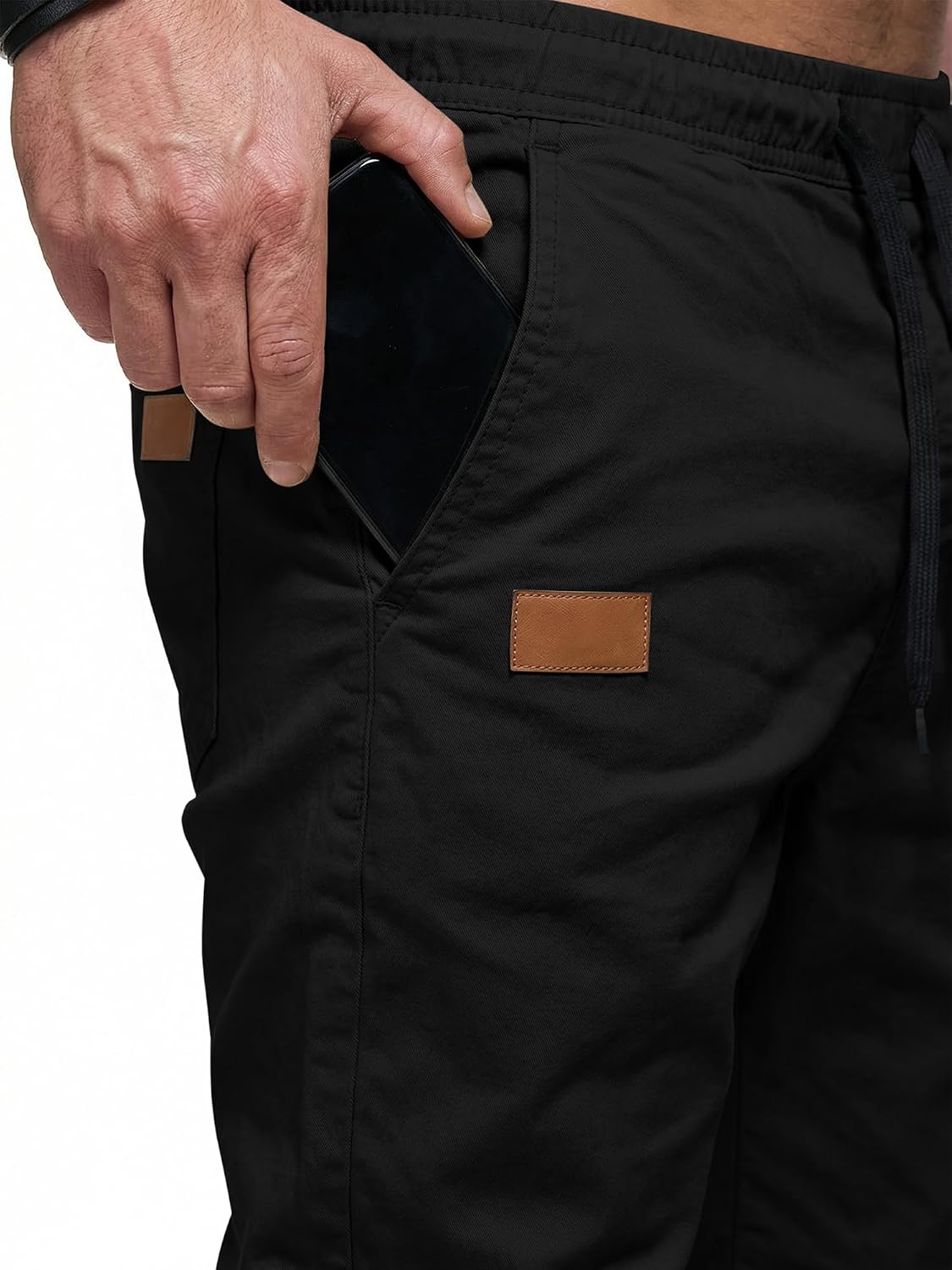 JMIERR Mens Pants Joggers with Pockets Casual Drawstring Twill Chino Pants | Jogging Pant, Cotton, Sweatpants, Track Pants, Hiking, Stretch, Tapered Pants, Relaxed Fit, Outdoor, Travel, Fall - pokemaJMIERR Mens Pants Joggers with Pockets Casual Drawstring Twill Chino Pants | Jogging Pant, Cotton, Sweatpants, Track Pants, Hiking, Stretch, Tapered Pants, Relaxed Fit, Outdoor, Travel, Fall