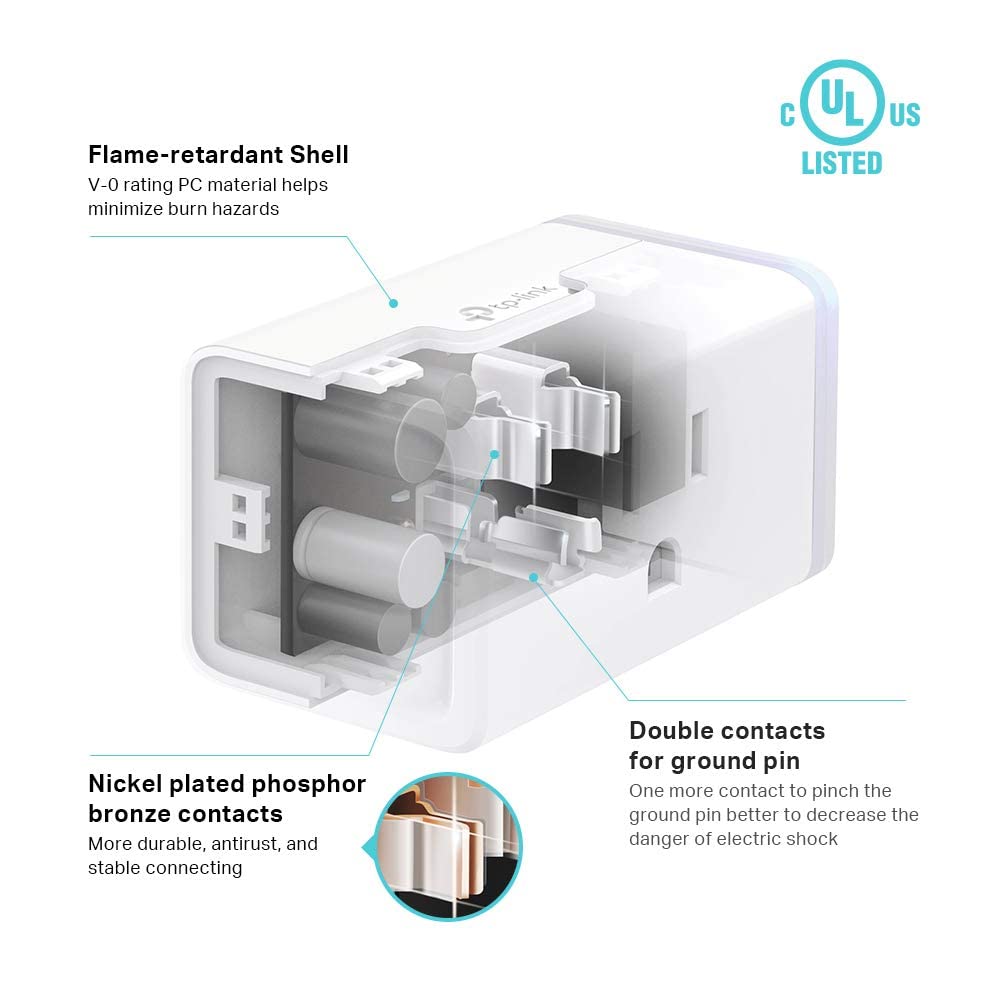 Kasa Smart Plug HS103P4, Wi-Fi Outlet Works with Alexa, Echo, Google Home & IFTTT, No Hub Required, Remote Control, 15 Amp, UL Certified, 4-Pack, White - pokemaKasa Smart Plug HS103P4, Wi-Fi Outlet Works with Alexa, Echo, Google Home & IFTTT, No Hub Required, Remote Control, 15 Amp, UL Certified, 4-Pack, White
