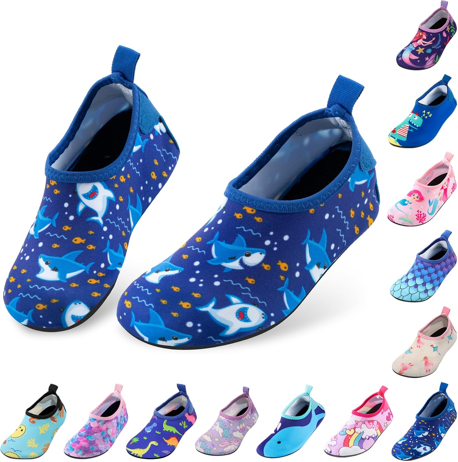 Kids Water Shoes Quick Dry Non-Slip Water Skin Barefoot Swim Water Shoes Children Aqua Socks for Beach Pool for Boys,Girls,Toddler, Infant - pokemaKids Water Shoes Quick Dry Non-Slip Water Skin Barefoot Swim Water Shoes Children Aqua Socks for Beach Pool for Boys,Girls,Toddler, Infant
