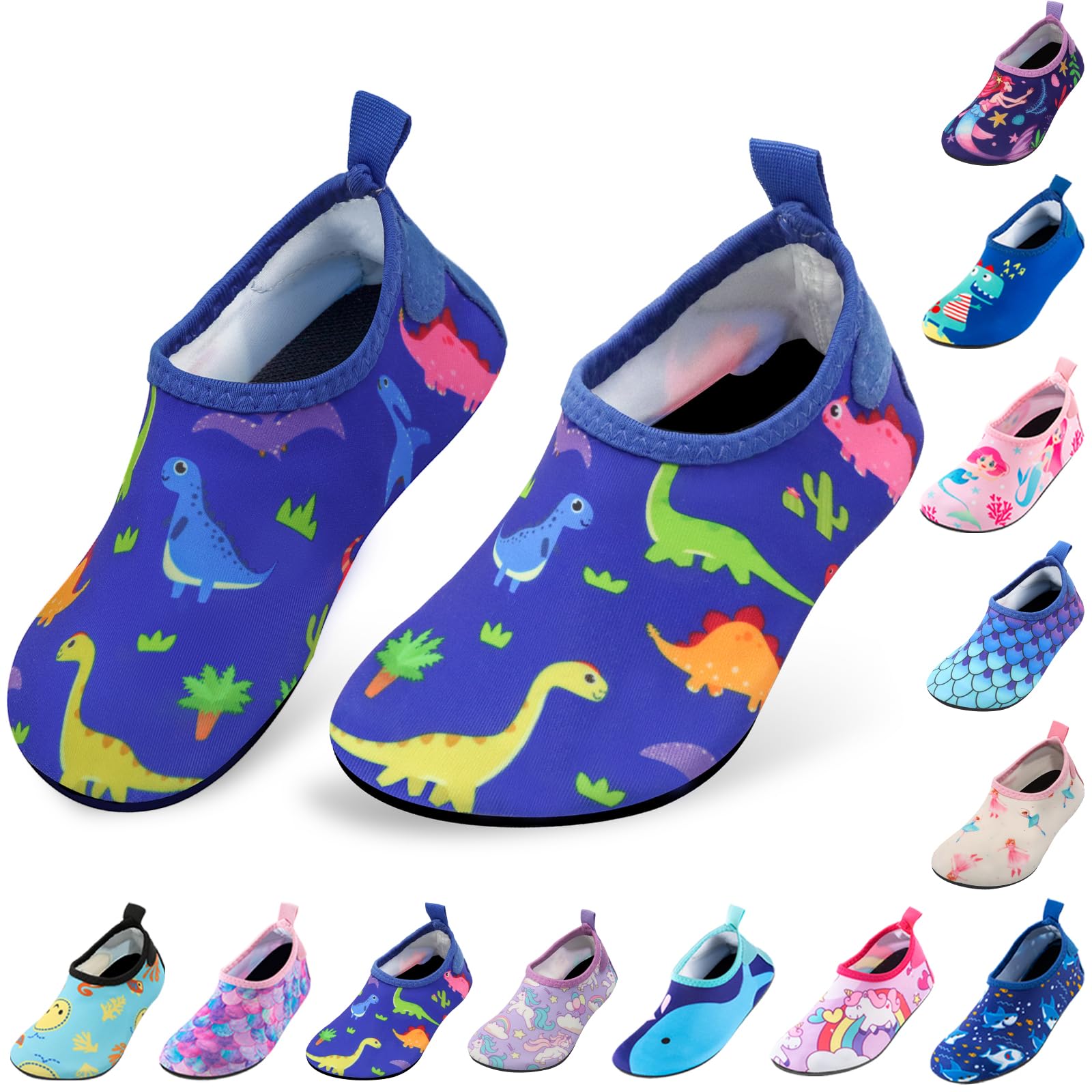 Kids Water Shoes Quick Dry Non-Slip Water Skin Barefoot Swim Water Shoes Children Aqua Socks for Beach Pool for Boys,Girls,Toddler, Infant - pokemaKids Water Shoes Quick Dry Non-Slip Water Skin Barefoot Swim Water Shoes Children Aqua Socks for Beach Pool for Boys,Girls,Toddler, Infant