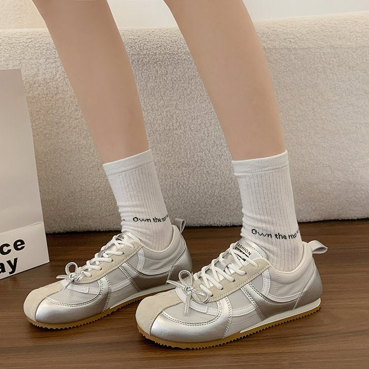 Korean Style Fashionable And Versatile German Training Shoes For Women's Summer New Style Breathable And Comfortable Casual Sports Forrest Gump Shoes Board Shoes - pokema433c44d61ceec97e67b39a659d3ddd0a