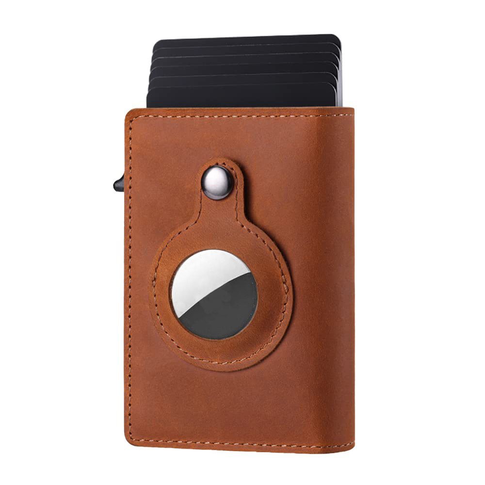 Leather Protective Case Card Holder Aluminum Alloy Crazy Horse - pokema3abfcf71dcc09c89377ee3eedced40cd