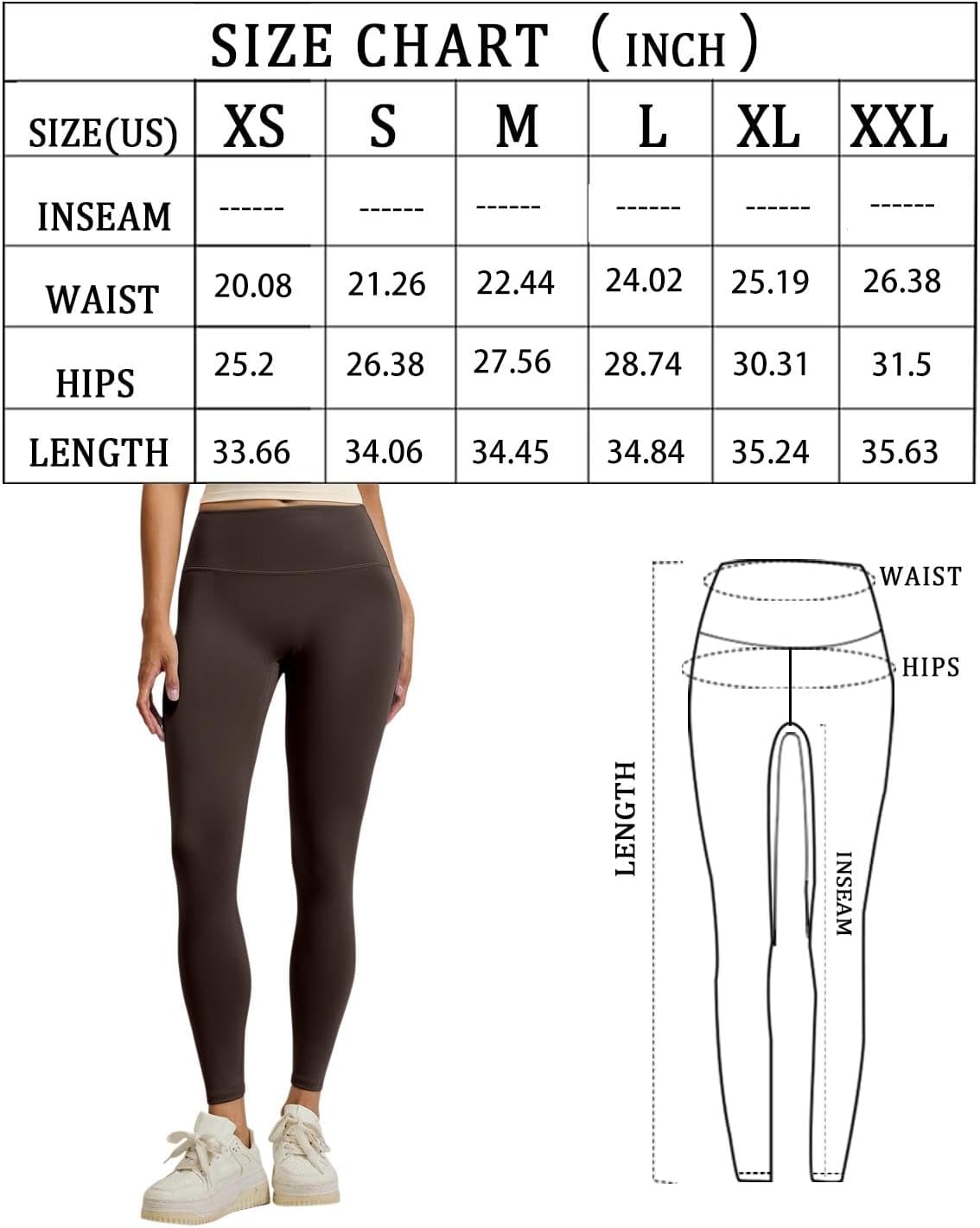 Legging taille haute pour femme, non transparent, contrôle du ventre, pantalon de yoga doux comme du beurre pour l'entraînement, la course à pied - pokemaLegging taille haute pour femme, non transparent, contrôle du ventre, pantalon de yoga doux comme du beurre pour l'entraînement, la course à pied