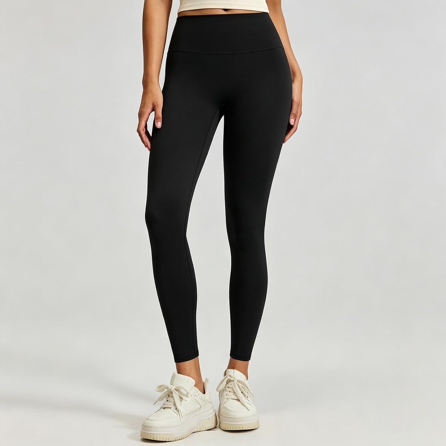 Legging taille haute pour femme, non transparent, contrôle du ventre, pantalon de yoga doux comme du beurre pour l'entraînement, la course à pied - pokemaLegging taille haute pour femme, non transparent, contrôle du ventre, pantalon de yoga doux comme du beurre pour l'entraînement, la course à pied