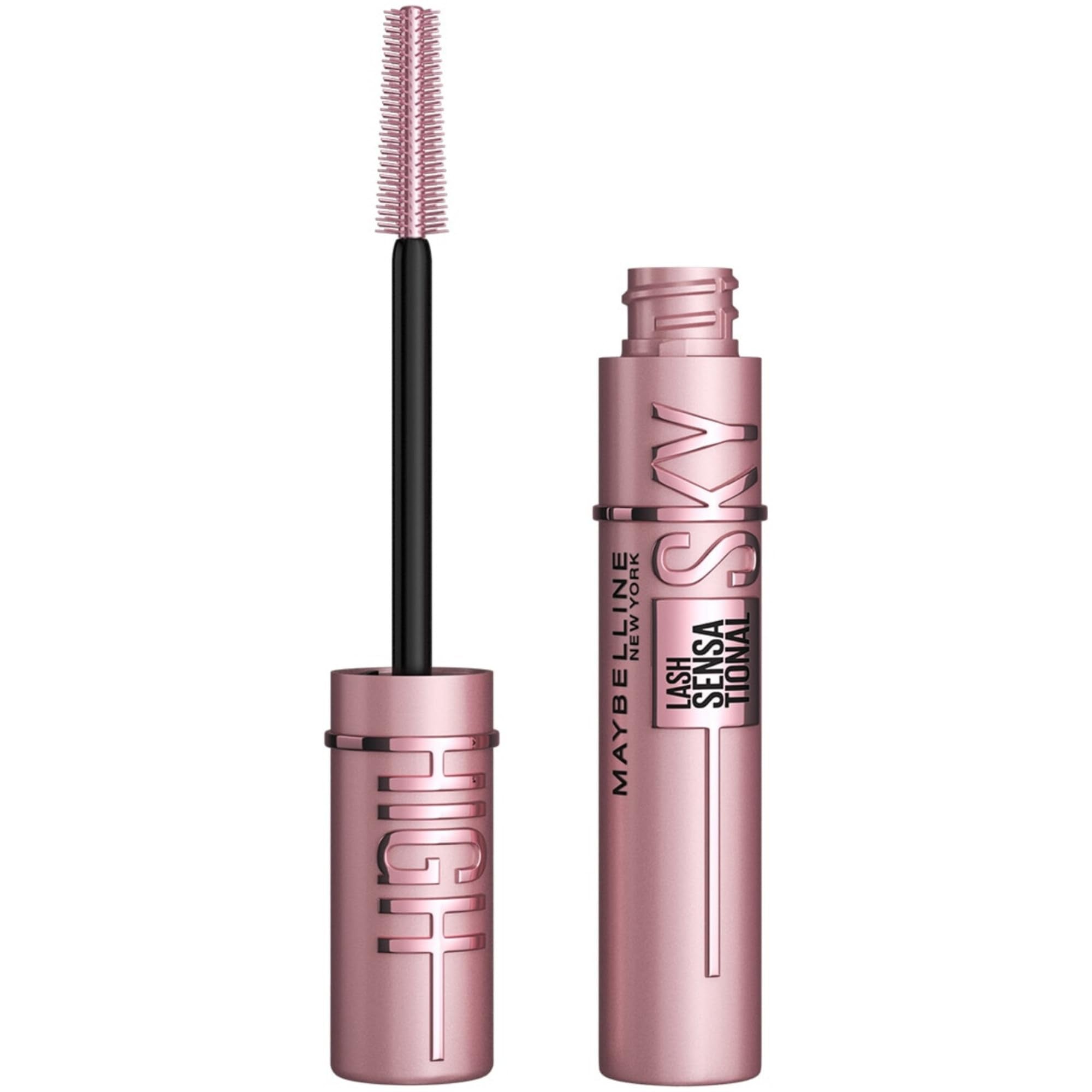 Mascara pour cils Maybelline New York Lash Sensational Sky High lavable, maquillage, formule volumatrice, allongeante, définissante, recourbante, multiplicatrice, très noire, 7,2 ml - pokemaMascara pour cils Maybelline New York Lash Sensational Sky High lavable, maquillage, formule volumatrice, allongeante, définissante, recourbante, multiplicatrice, très noire, 7,2 ml