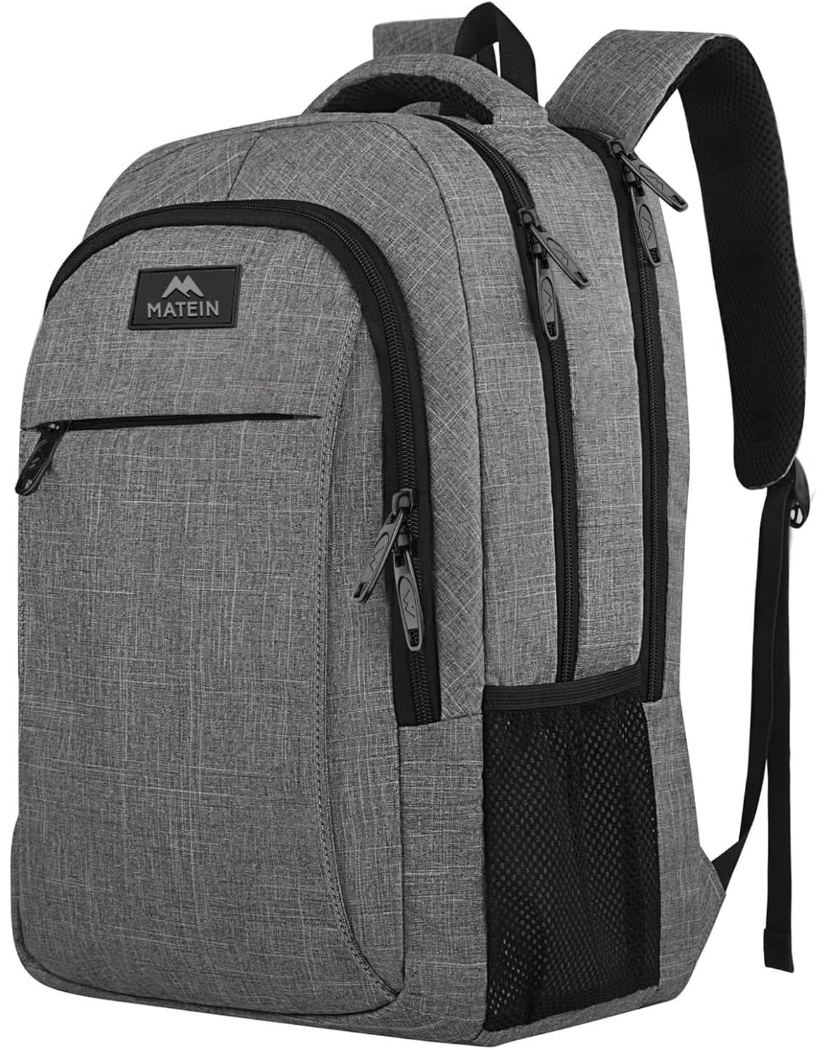 MATEIN Extra Large Travel Backpack, TSA Friendly 18.4 Inch Laptop Backpack, Anti Theft Flight Approved Business Work College Computer Big Bag for Women Men, Black - pokemaMATEIN Extra Large Travel Backpack, TSA Friendly 18.4 Inch Laptop Backpack, Anti Theft Flight Approved Business Work College Computer Big Bag for Women Men, Black