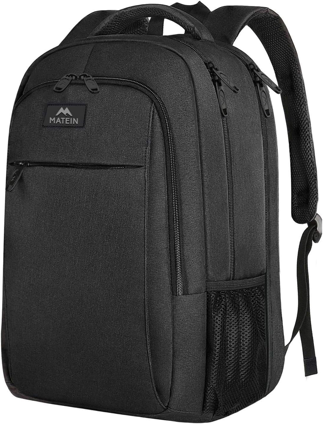 MATEIN Extra Large Travel Backpack, TSA Friendly 18.4 Inch Laptop Backpack, Anti Theft Flight Approved Business Work College Computer Big Bag for Women Men, Black - pokemaMATEIN Extra Large Travel Backpack, TSA Friendly 18.4 Inch Laptop Backpack, Anti Theft Flight Approved Business Work College Computer Big Bag for Women Men, Black