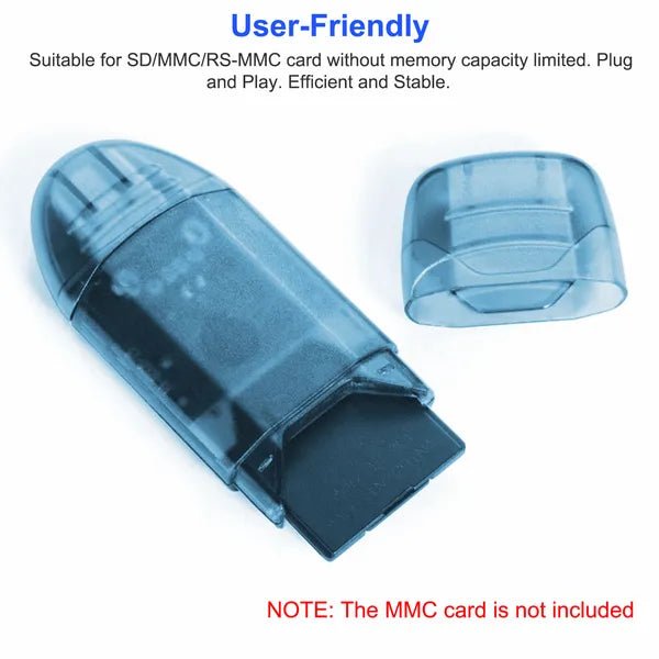 Memory Card Reader USB 2.0 480Mbps High Speed Card Reader Adapter For SD Card - pokemaf00c0b00cc79cc4e6a264eace8f4d2e