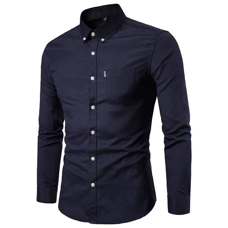 Men S Shirts Korean Men Slim Long Sleeve Dress Shirt - pokemabb62f643d0413315cfa3273868c97738