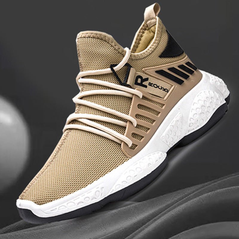 Men Sneakers Breathable Mesh Sports Shoes - pokema103182b4729f23327f08e3d8d2f19839