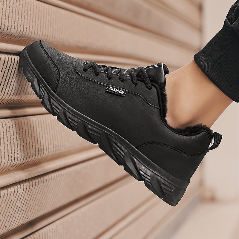 Men Sneakers Winter Warm Sports Shoes With Plush - pokema68157eee33757d002e789a299f19ef6f
