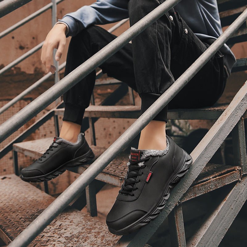 Men Sneakers Winter Warm Sports Shoes With Plush - pokemab948f3232bbd95def3decb4dd65d9dea