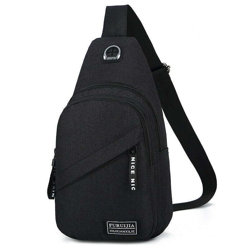 Men Women Sling Bag Chest Fanny Packs Cross Body Travel Sports Shoulder Backpack - pokemaMen Women Sling Bag Chest Fanny Packs Cross Body Travel Sports Shoulder Backpack